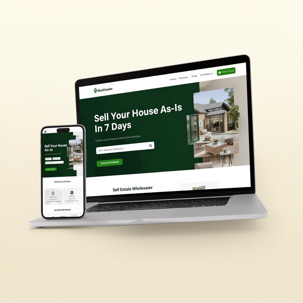 Wholesaler — Texas Triangle website mockup